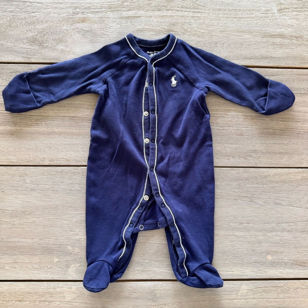Baby Polo Ralph Lauren Onesie 9M